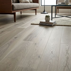 PARQUET PREFINITI - Frassino 1 Strip - Verniciato Opaco Grigio - Spazzolato-11